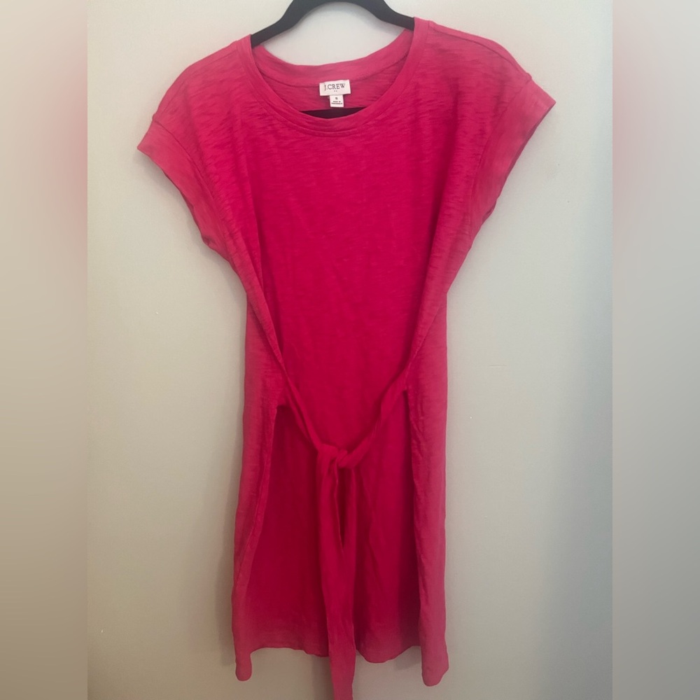 J Crew NWT  Short Sleeve‎ Waist Tie Dress Size S